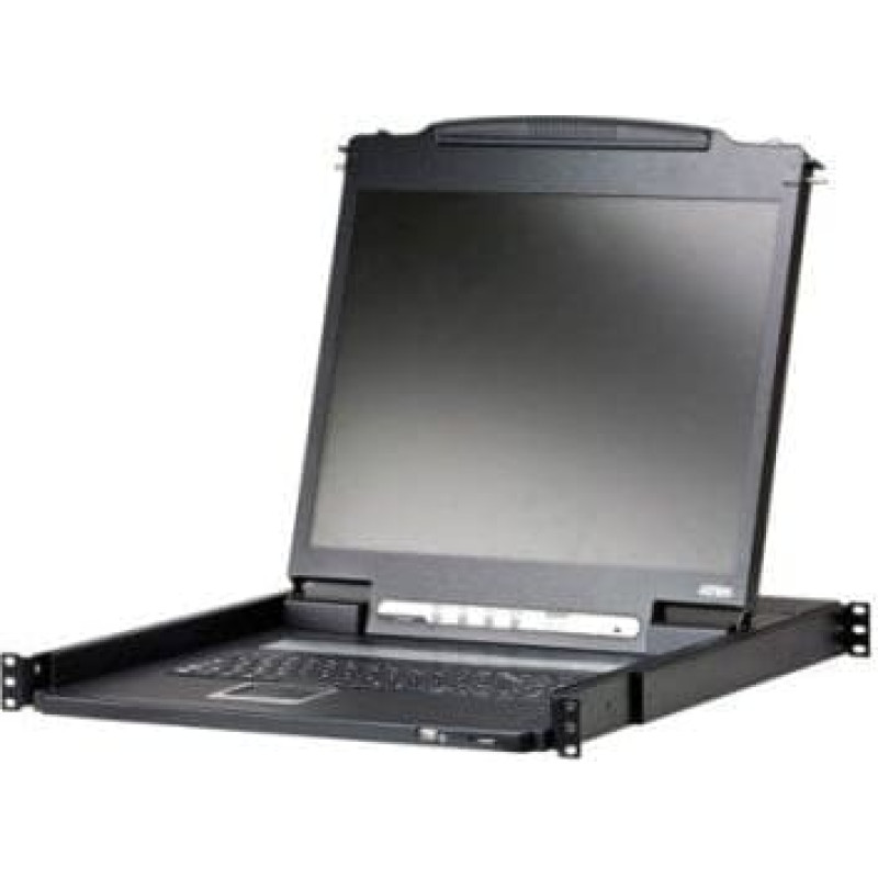Aten Konsola KVM ATEN CL3000N, 48 cm LCD, VGA, PS/2-USB, port USB, wyświetlacz LED HG, układ US