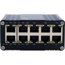 Exsys EX-62025PoE 10-portowy przemysłowy switch PoE mini niezarządzalny