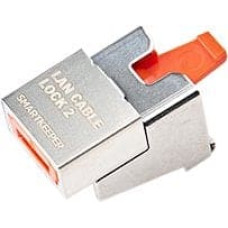 Smartkeeper NC13PKOR 5 x LAN Cable Locks 2 with 1 x Lock Key Basic Orange SLSART-0311 SLSART0311 (SLSART-0311)