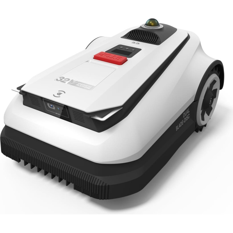 Ecovacs GOAT A1-3000 LiDAR  balta/melna - Robots zales plavejs