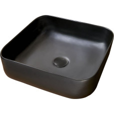 Jetworld WASHBASIN CATANIA 385X385X140 MATT BLACK