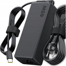 Lextool Zasilacz do laptopa 65W USB-C 5V/9V/12V/15V/20V-3A/3,25A