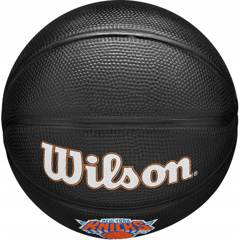 Wilson Team Tribute New York Knicks Mini Ball WZ4017610XB Czarne 3
