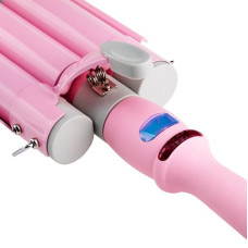 Activeshop KESSNER Falownica do włosów Trio XL różowa K-222