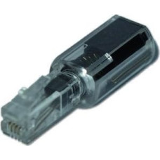 Adaptec MediaRange MRCS305 wtyczka RJ-11 Czarny, Przezroczysty