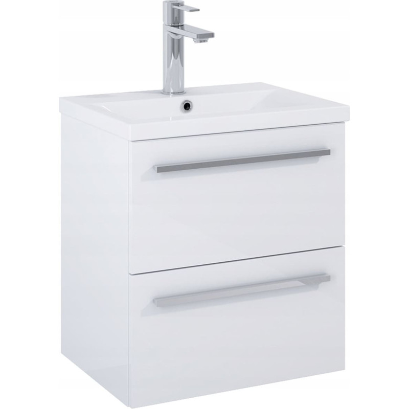 Noname A852449806 / ROCA / KWADRO / ZESTAW ŁAZIENKOWY UNIK 50 CM Z 2 SZUFLADAMI, BIAŁY POŁYSK / ZAMIENNIK 166947 /