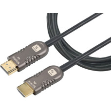 Manhattan TECHLY HDMI 4K 60Hz AOC LWL Kabel 2xHDMI Stecker 19polig Laenge 70m Hohe Bestaendigkeit bei EMI und RFI