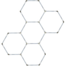 Light Prestige Geometric LP-0109/5C 4K plafon lampa sufitowa 5x160W LED 4000K 18400 lm biały