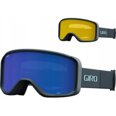 Giro Gogle zimowe GIRO SAGEN DARK SHARK THIRDS (szyba Grey Cobalt  8-18% S3 + szyba YELLOW 71% S1) (NEW 2024/2025)