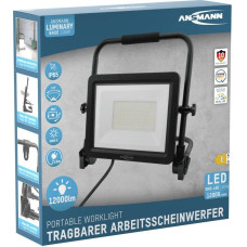 Ansmann FL100W-AC, 100 W, LED, IP65, Black, Flood work light