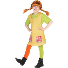 Autotune Pippi Langstrømpe Børnekostume / Udklædningstøj(Str. 158-164)