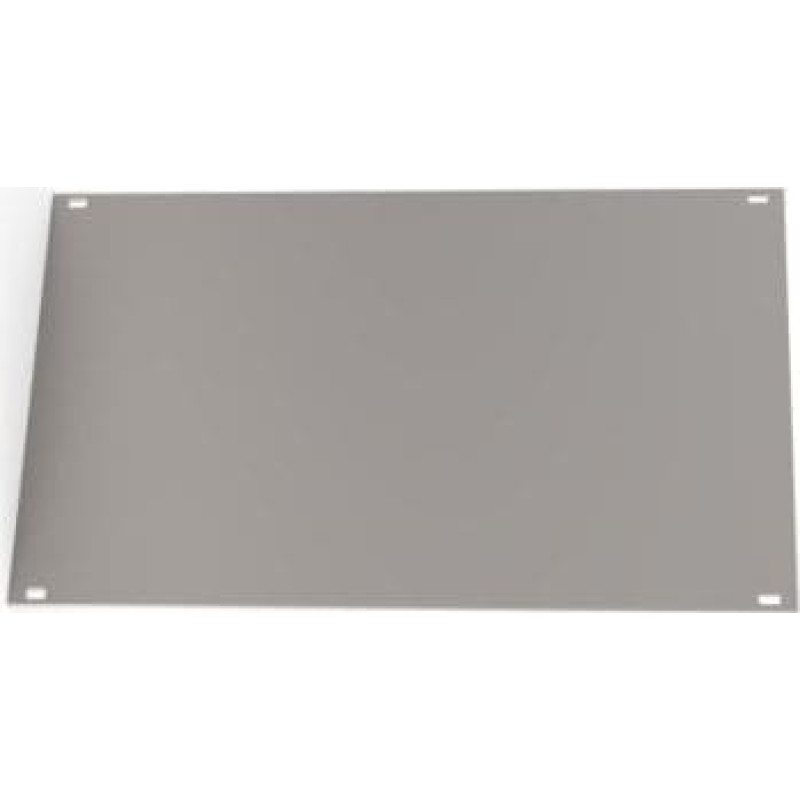 Molex Pn Panel przedni SCHROFF, nieekranowany, 3 HU, 42 HU, 2,5 mm, Al, anodowany, nieobrobione krawędzie