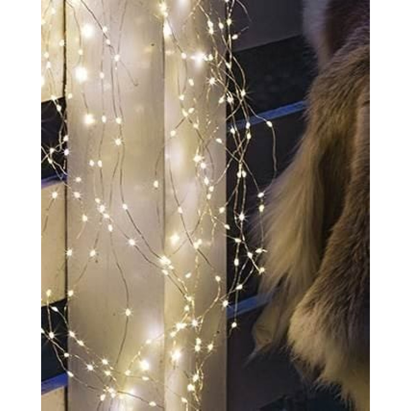New Garden Sirius Home Knirke, 160 lamp(s), LED, Neutral white, Indoor/outdoor, Transparent, 2.4 W