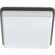 Nowodvorski Lampa sufitowa Nowodvorski Czarna lampa natynkowa Tahoe 10038 plafoniera łazienkowa kwadrat