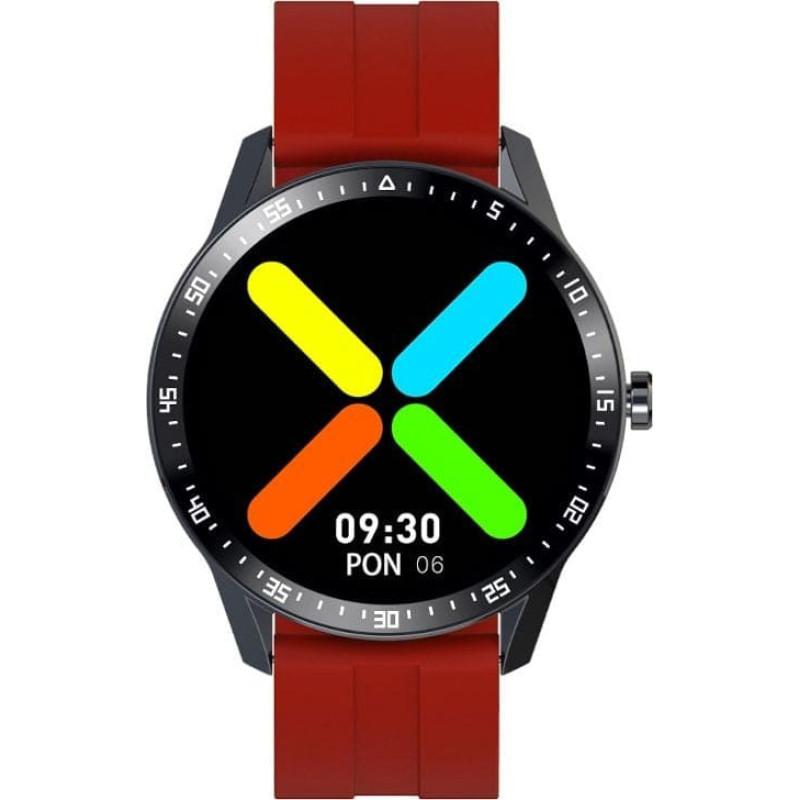 Gino Rossi Smartwatch Gino Rossi SW018-4 Czerwony  (SW018-4)