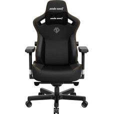 Anda Seat Fotel Anda Seat Fotel gamingowy skórzany Anda Seat Kaiser 3 L czarny obrotowy
