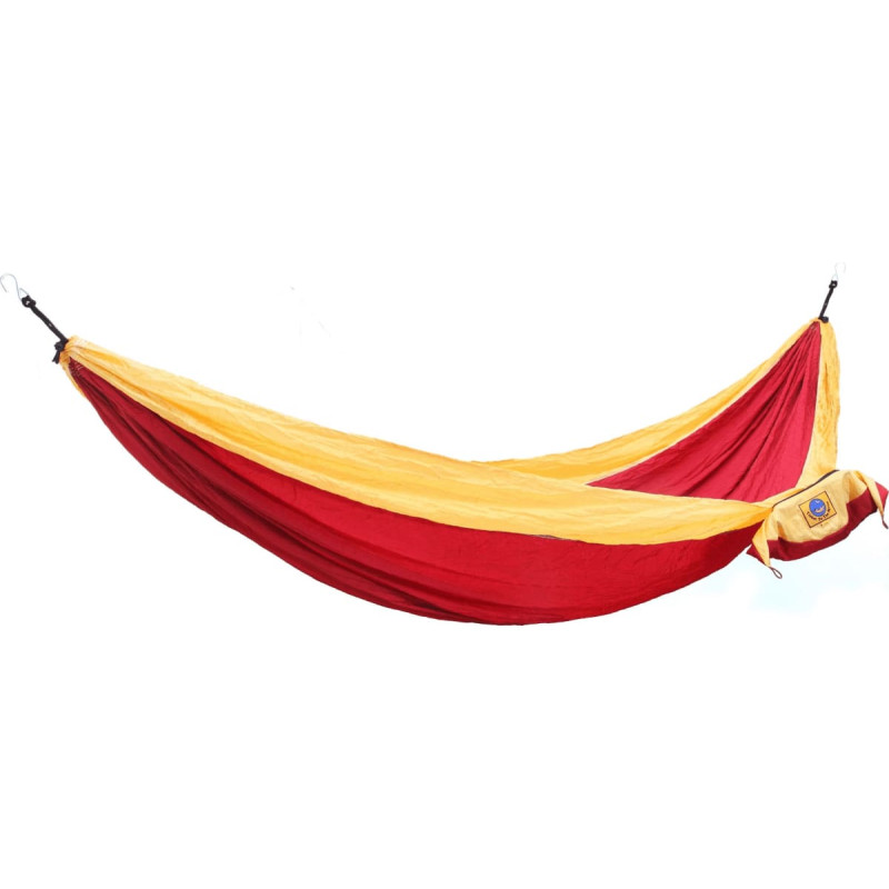 Ticket To The Moon Hamak King Size Hammock Burgundy/Dark Yellow 320x230cm (TMK3437)