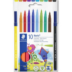 Staedtler STAEDTLER Fasermaler Noris 10er-Set im Kartonetui 1mm retail