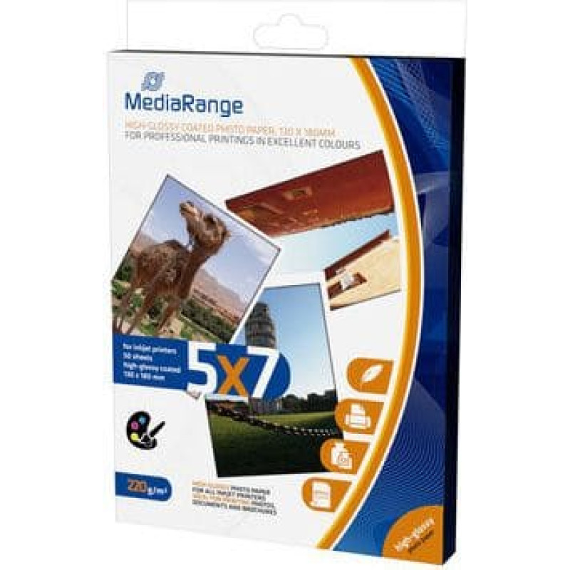 Mediarange Papier fotograficzny do drukarki 13x18 cm (MRINK114)