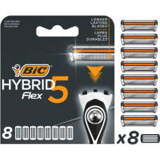 BIC Hybrid flex 5 wkłady do maszynki-blister 1op.8szt