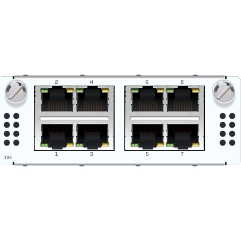 Sophos 8 port GbE copper Flexi Port module (for all XGS Rackmount models)