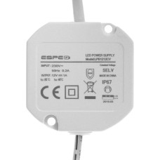 Espe ZASILACZ DOPUSZKOWY ESPE LPB1212CV DC PLUG 5.5/2.1S 12V 1.25A