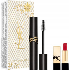 Yves Saint Laurent YSL SET (LASH CLASH MASCARA 9ML + MINI ROUGE LIPSTICK 1,3G)