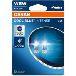Osram CAR LIGHT BLUE INTENSE 5W12V W5W 2V