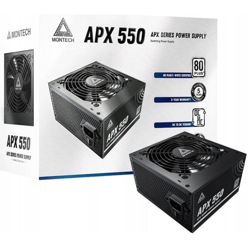 Montech Zasilacz komputerowy Montech APX550 550W