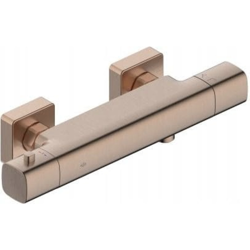 KFA 5756-010-34 / KFA / MALAGA /  BATERIA NATRYSKOWA, TERMOSTATYCZNA , ŚCIENNA , PVD BRUSHED ROSE GOLD /