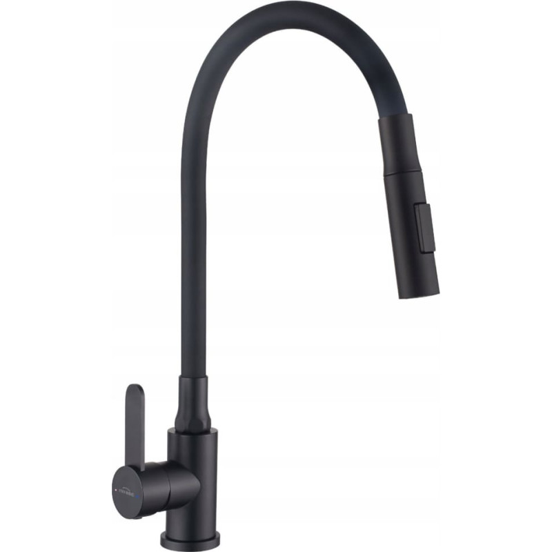 Invena bateria kuchenna Dalis, czarny BZ-64-004-L