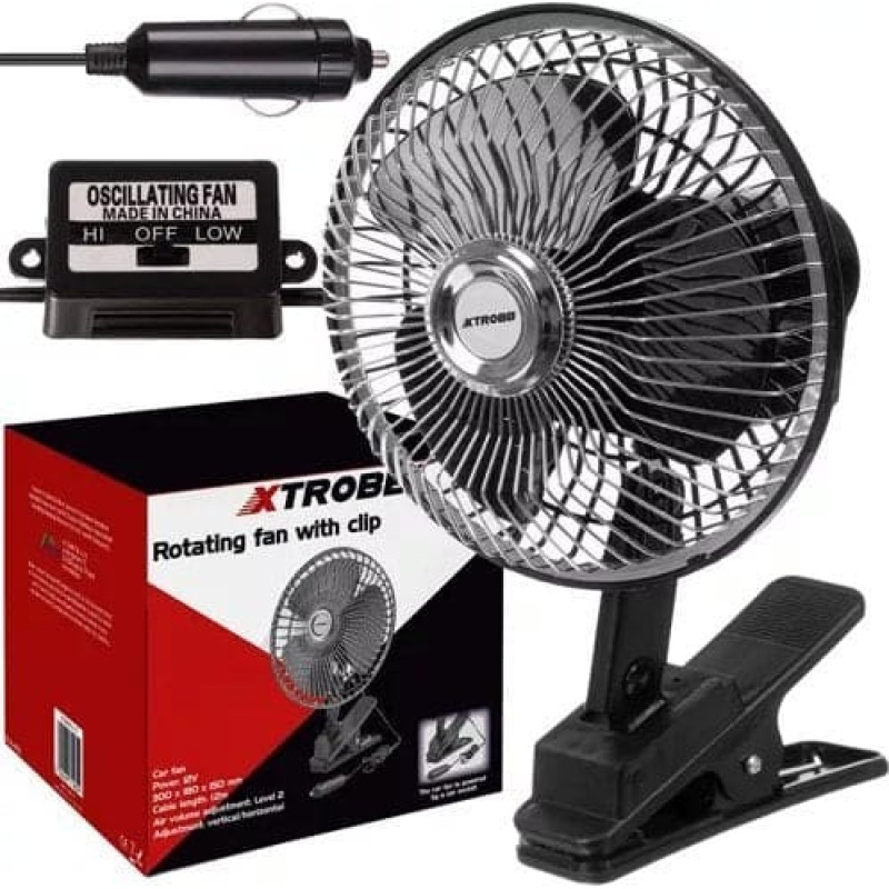 Xtrobb Wentylator Xtrobb WENTYLATOR OBROTOWY Z KLIPSEM XTROBB 23194