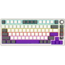 Lorgar KBP7075W, Wireless 75% Mechanical Gaming Keyboard Pro, Beige, EN layout