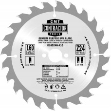 CMT K16024H-X10 Piła D=160 K=2,2/1,4 F=20