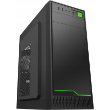 Eurocase skříň ML N6-500B, Midi Tower, 1xUSB-C, 2xUSB 3.0, 2x audio, bez zdroje