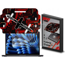 Grizzglass Szkło hybrydowe GrizzGlass HybridGlass Easy do Apple MacBook Air 15