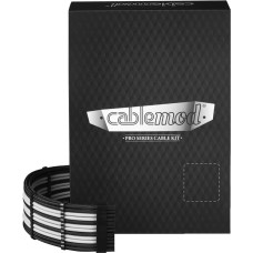 Cablemod Zestaw kabli, Czarno-biały (CM-PCSR-FKIT-NKKW-R)