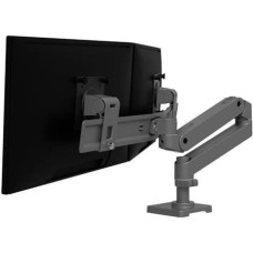 Ergotron LX PRO ARM DUAL DIRECT DESK MOUNT darkgrey