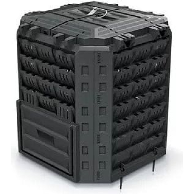 Prosperplast COMPOSTER COMPOBOX- BLACK 310L