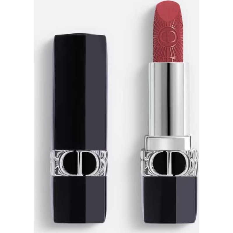 Dior Christian Dior, Dior Rouge, Satin Finish, Cream Lipstick, 674, Midnight Rose Velvet, 3.5 g For Women
