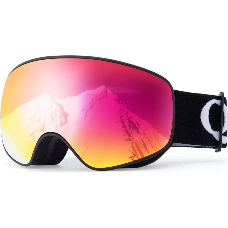 Casco Gogle narciarskie Qunature Black dziecięce (rozmiar M/L) - czarne