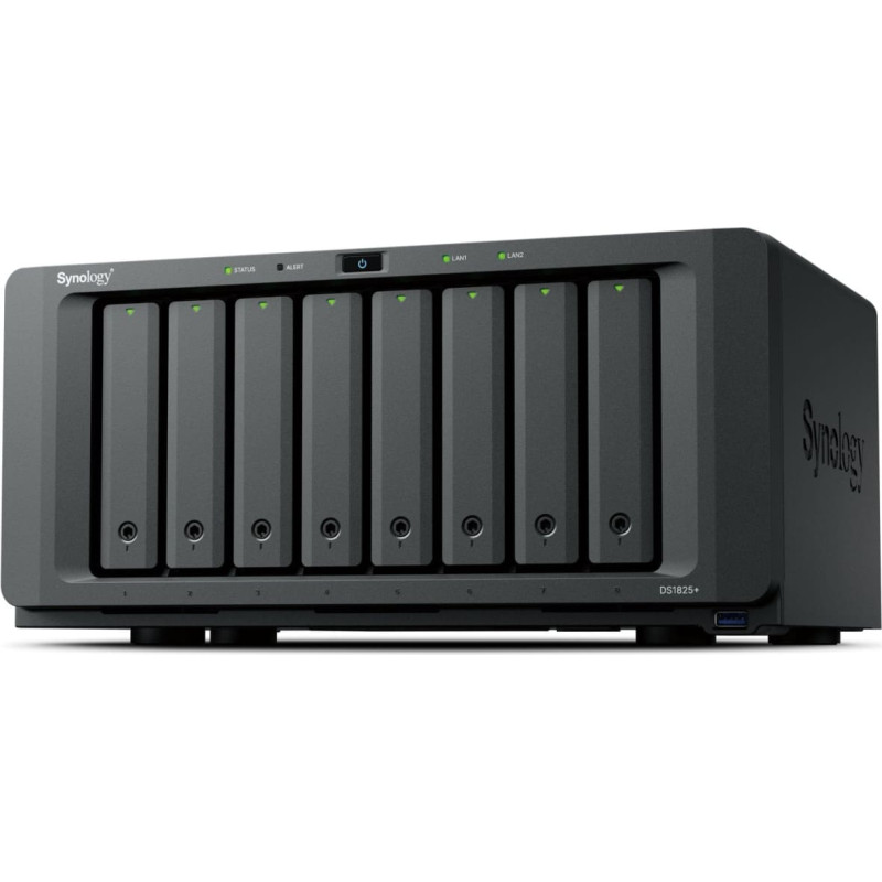 Synology Server DS1825+ 8x0HDD 2,2Ghz 8GB 2x2,5GbE PCI-E 3Y