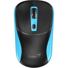 Genius Mysz bezprzewodowa, Genius NX-7123, czarno-niebieski, optyczna, 1200DPI