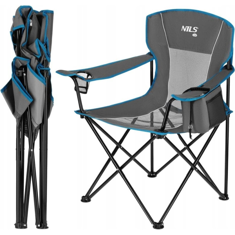 Nils Extreme NC3706 KRZESŁO TURYSTYCZNE SZARE NILS CAMP