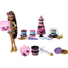 Mattel Monster High Straszysłodkie urodziny Tort DIY Zestaw i lalka JBG78