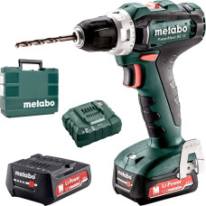Metabo Wiertarko-wkrętarka Metabo PowerMaxx BS 12 12 V 2 x akumulator 2 Ah