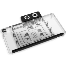 Alphacool Core RX 9070 Nitro+ GPU Wasserblock, ARGB, mit Backplate - Acryl