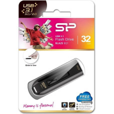 Silicon Power Pendrive Silicon Power Blaze B21, 32 GB  (SP032GBUF3B21V1K)