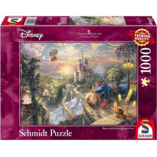 Schmidt Spiele Puzzle 1000 Thomas Kinkade Piękna i Bestia