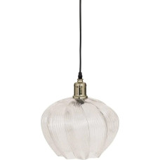 Atmosphera Lampa wisząca szklany klosz PHYLAS kwiat, Ø 27,5 cm
